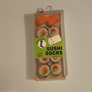 Sushi Socks with Salmon Design
